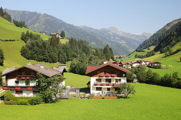Grossarl valley in the Austrian Alps, Austria	