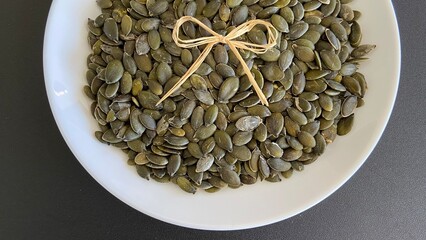pumpkin seeds, seeds, vegan food