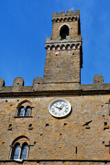 Fototapeta na wymiar priori palace Volterra tuscany Italy