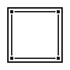 black square frame
