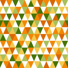 seamless vector pattern of from colored triangles. Stylish background. Pattern for design