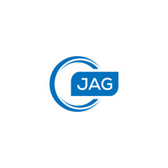 JAG letter design for logo and icon.JAG typography for technology, business and real estate brand.JAG monogram logo.