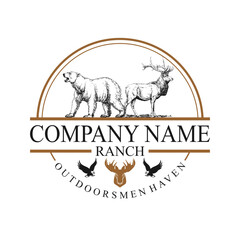 Ranch classic logo design