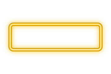 rectangle neon light banner

