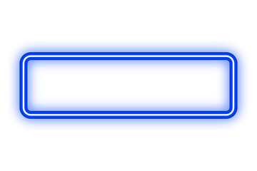 rectangle neon light banner
