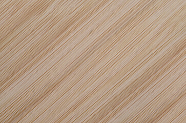 Pattern of Bamboo products that have been processed into trays for use in the kitchen. Wooden texture. Nature bamboo board for design backdrop wallpaper tiled floor. Japanese style.