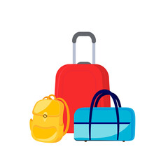 Suitcases or luggage for travel and adventure