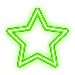 star neon light frame
