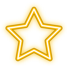 star neon light frame
