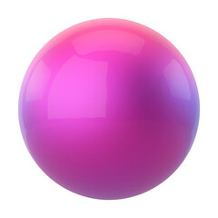 Colorful christmas ball. 3D decoration.