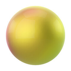 Colorful christmas ball. 3D decoration.