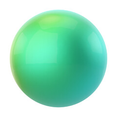 Colorful christmas ball. 3D decoration.