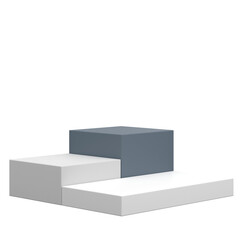 Display stand. Product display. 3D element design.