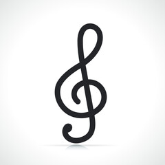 treble clef or music icon