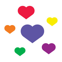 lgbt heart effect
