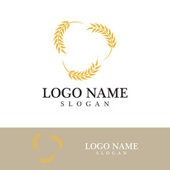 Agriculture wheat vector