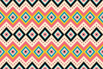 pattern geometric style . Aztec tribal abstract modern print. Ethnic Vector for Textile, Wallpaper, Home decor, Apparel, Carpet,Curtains-Bedding-Pillows. 
