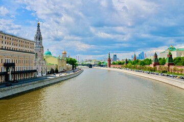 Obraz premium Wunderschöne Aufnahme in Moskau Russland 