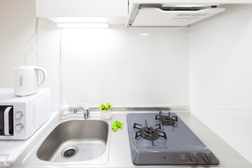 部屋のキッチン