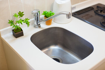 部屋のキッチン