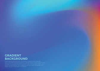 Abstract luxury color gradient design background