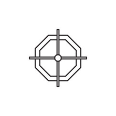 target vector for website symbol icon presentation