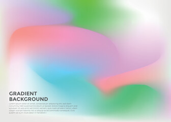 Abstract luxury color gradient design background