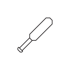 baseball bat vector for website symbol icon presentation