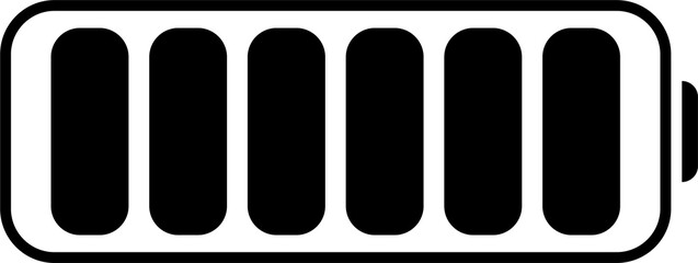 battery design illustration isolated on transparent background
