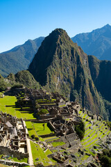 The citadell of Machu Picchu, Peru