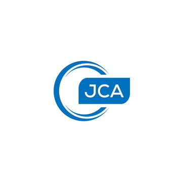 JCA letter design for logo and icon.JCA typography for technology, business and real estate brand.JCA monogram logo.
