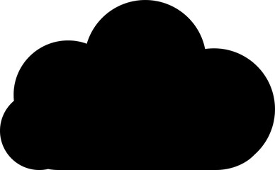 cloud design illustration isolated on transparent background 