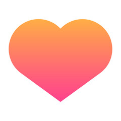 heart gradient background
