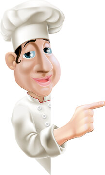 Side Pointing Chef