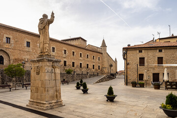 Museum of Santo Domingo de Guzman in the medieval village of Caleruega, Burgos, Castilla y Leon,...