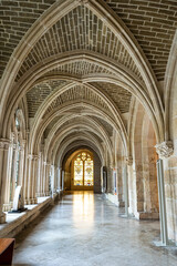 Obraz premium Interior of the Burgos Cathedral in Castilla y Leon, Spain. Unesco World Heritage Site.