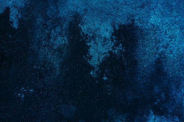 Fototapeta na wymiar dark blue cement wall background