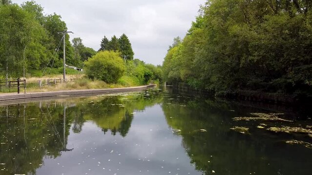Neath Canal and woodland