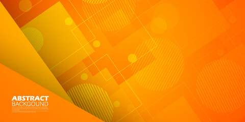 Abstract orange gradient illustration background with simple pattern. cool design.Eps10 vector