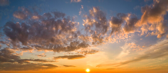 Fototapeta premium sunset sky backgrounds