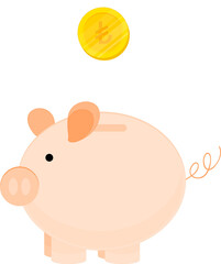 Turkish Flag vector hand drawn,Turkish Lira vector hand drawn