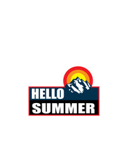 Hello Summer Best T-Shirt Logo