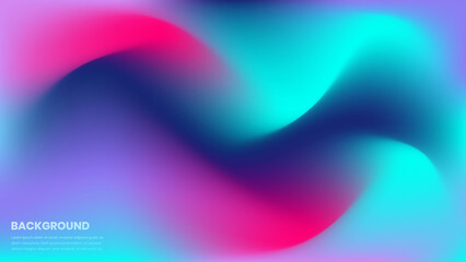 Vivid blurred gradient background