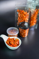 hot spicy in a bowl