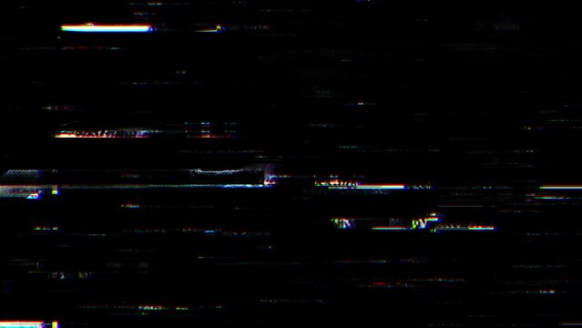 Abstract glitch background