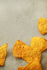 Spicy Guacamole With Tortilla Chips and Fresh Ingredients on a Table