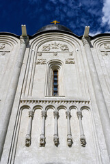 The Pokrova-na-Nerli church, year 1165. The world-famous monument of architecture of Ancient...