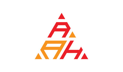 AAH triangle vector logo, 
AAH with triangle shape, 
AAH template with matching color,
AAH triangular logo Simple, Elegant, 
AAH Luxurious Logo,
AAH Vector pro,  