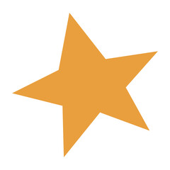 Gold star icon