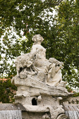 old european statue in italy